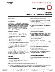 LU3X54FTL datasheet pdf Agere Systems