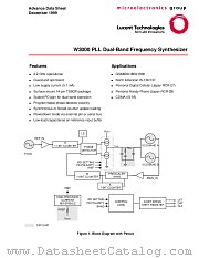 LUCW3000CCN datasheet pdf Agere Systems