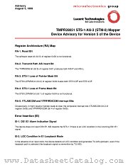 TMPR28051 datasheet pdf Agere Systems