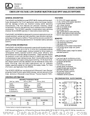 ALD4202MPC datasheet pdf Advanced Linear Devices