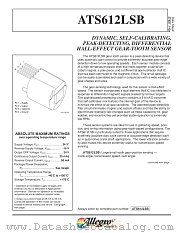 ATS612LSB datasheet pdf Allegro MicroSystems