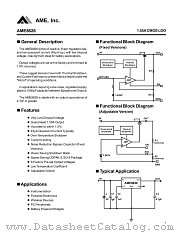 AME8826AEHA250 datasheet pdf AME