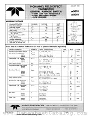 2N5018 datasheet pdf Amelco Semiconductor