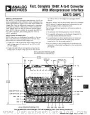 AD573 datasheet pdf Analog Devices