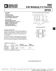 AD7523 datasheet pdf Analog Devices