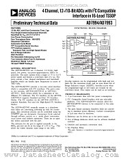 AD7994 datasheet pdf Analog Devices