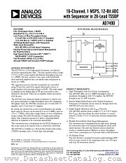 AD7490 datasheet pdf Analog Devices