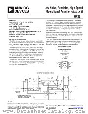 OP37 datasheet pdf Analog Devices