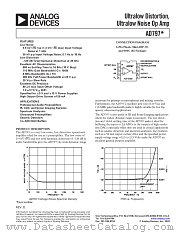 AD797 datasheet pdf Analog Devices