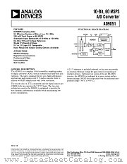 AD9051 datasheet pdf Analog Devices