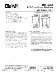 ADG527A datasheet pdf Analog Devices