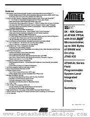 AT94K05AL datasheet pdf Atmel