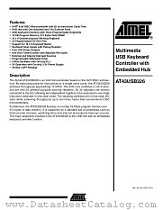 AT43USB326 datasheet pdf Atmel