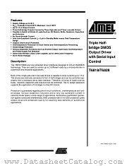 T6828 datasheet pdf Atmel