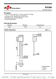 DN500 datasheet pdf AUK Corp