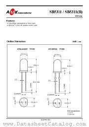 SB5311 datasheet pdf AUK Corp