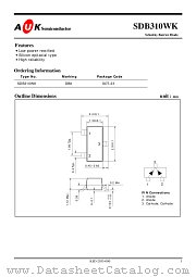 SDB310WK datasheet pdf AUK Corp