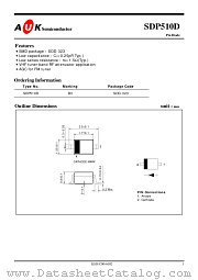 SDP510D datasheet pdf AUK Corp