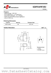 SDP510WMU datasheet pdf AUK Corp