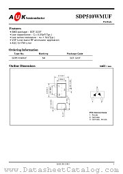 SDP510WMUF datasheet pdf AUK Corp