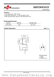 SDP530WMUF datasheet pdf AUK Corp