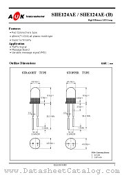 SHE124AE datasheet pdf AUK Corp