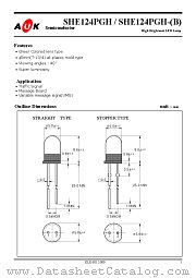 SHE124PGH datasheet pdf AUK Corp