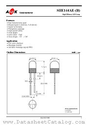 SHE144AE-B datasheet pdf AUK Corp