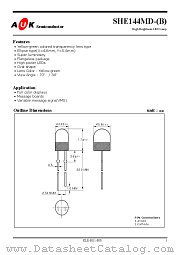 SHE144MD datasheet pdf AUK Corp