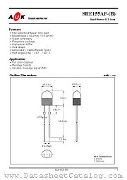 SHE155AF-B datasheet pdf AUK Corp