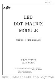 SIM-096LAS datasheet pdf AUK Corp