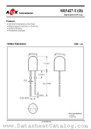 SR5427-U(B) datasheet pdf AUK Corp