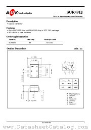 SUR491J datasheet pdf AUK Corp