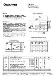 ATF-13100 datasheet pdf AVANTEK