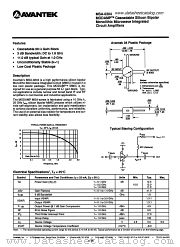 MSA-0204 datasheet pdf AVANTEK