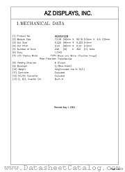 AGM2432B datasheet pdf AZ Displays