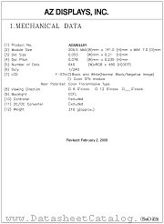 AGM6448Y datasheet pdf AZ Displays