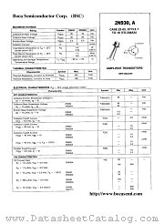 2N930 datasheet pdf Boca Semiconductor Corporation