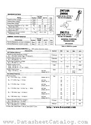 2N718A datasheet pdf Boca Semiconductor Corporation