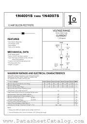 1N4006S datasheet pdf Bytes