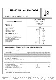 1N4005G datasheet pdf Bytes