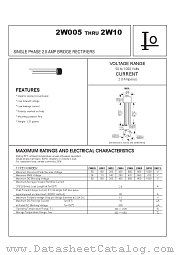 2W06 datasheet pdf Bytes