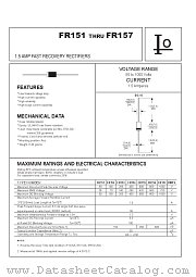 FR152 datasheet pdf Bytes