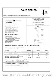 P4KE22A datasheet pdf Bytes