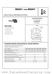 RS802 datasheet pdf Bytes