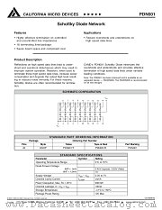 PDN001R datasheet pdf California Micro Devices Corp