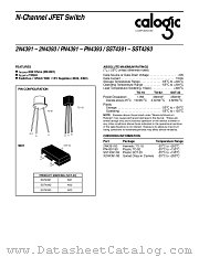 PN4393 datasheet pdf Calogic