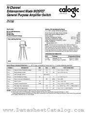 IT1750 datasheet pdf Calogic