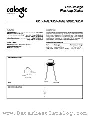 PAD1 datasheet pdf Calogic