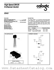 SD403BD datasheet pdf Calogic